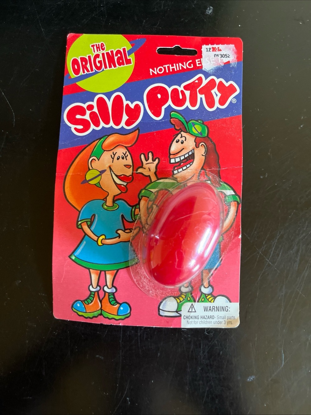 Vintage 1997 NIP The Original Silly Puddy in red Egg